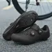 Casual Unisex Outdoor Cycling Large Size Mountain Road No Lock Leisure Hiking Shoes Bike Riding Footwear_desvips.com