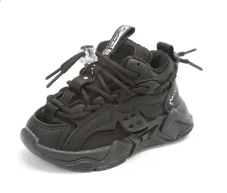 2024 Fashion Plush Short and Fat Waterproof Boys Comfortable Running Girls Non slip Childrens Sports Shoes 240912_desvips.com