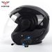 Electric vehicle helmet for men and women summer portable Bluetooth half helmet four seasons warm safety helmet_desvips.com