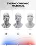 ROCKBROS Thermo-sensitive Balaclava Winter Hood Windproof Warm Fleece Mask_desvips.com