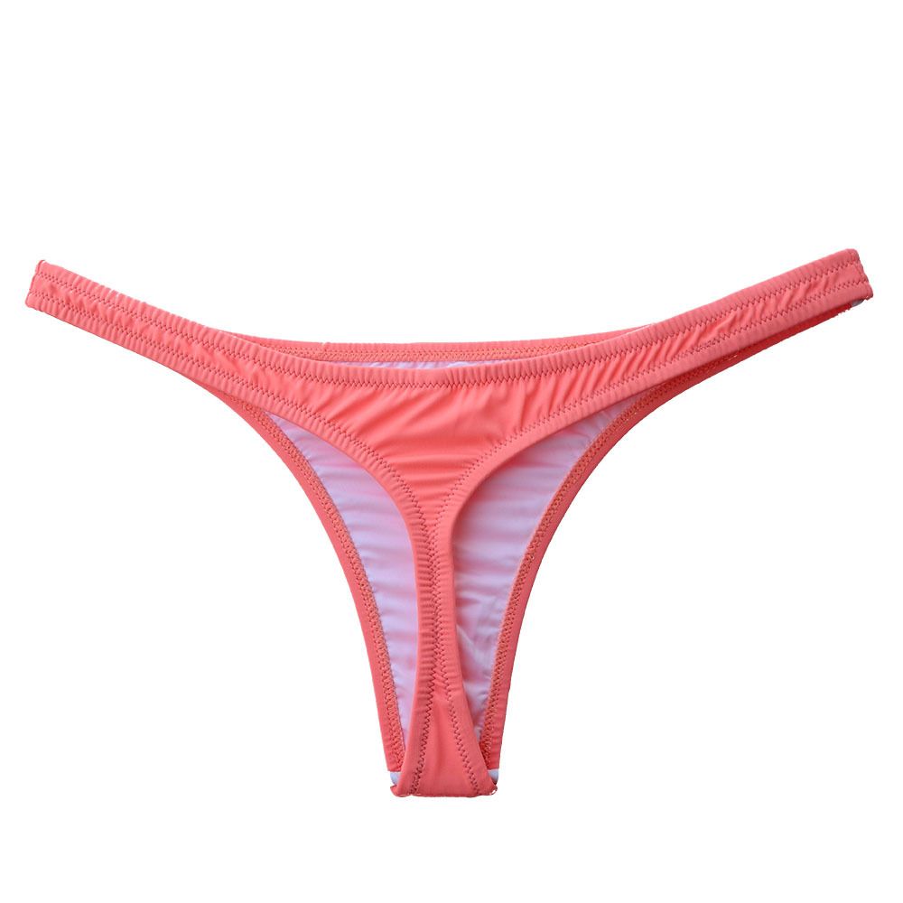 European And American Bottoms For Women, Lotus Bikini Bottom, Swimsuit Bottoms, Hip-Exposing Small Pants,_desvips.com