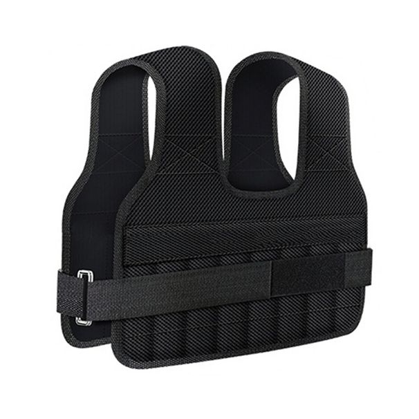 Weight-bearing Vest Weight Training Sports Boxing Gym Equipment Adjustable Vest Jacket Single Row Small Vest_desvips.com