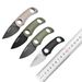 TONIFE HKT2021 Fixed Blade Straight G10 Handle K Sheath Sharp Outdoor Hunting Pocket EDC Tool Daily Neck Knife Runer_desvips.com