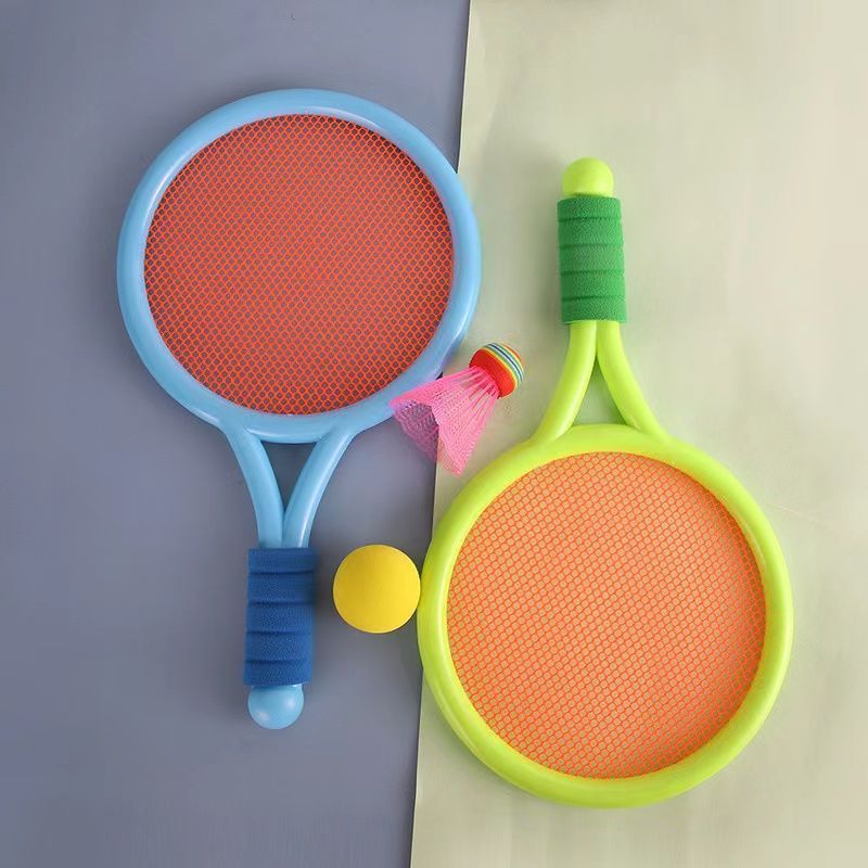 Tennis Racket For Children Single And Double Badminton Training Device With String Sports Ball Outdoor Activities_desvips.com