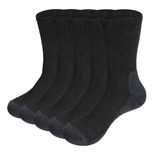 5 Pairs Mn Hiking Combd Cotton Cushiond Man Crw Socks Paddd Outdoor Jungl Grn Army Socks Siz 37-44 Shipping_desvips.com