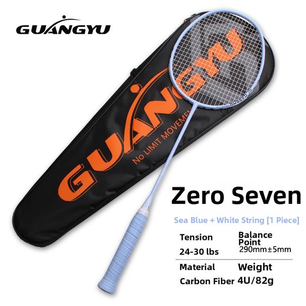 Carbon Badminton Racket For College Students Balanced Blade Durable Sports Outdoor Racquet Sports Single Racket_desvips.com