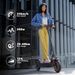 SUNNIGO N7PRO/N7MAX Adult Electric Scooter 350W/500W Motor 36V 10.4Ah/36V 12.5Ah 30km/h 30km Commuting Long Range With APP E-scooter_desvips.com