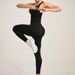 Seamless Onesie Stretch No Chest Pad Sports Apparel Gym Clothes Suspender Sexy Jumpsuit Women_desvips.com