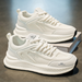 2025 Men's Shoes New Autumn Breathable Hollow Mesh Shoes Casual And Versatile Teenagers Height-increasing Running Sports Trendy Shoes_desvips.com