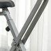 HOMCOM Folding Fitness Bike Indoor Bike 8 Levels Magnetic Resistance_desvips.com