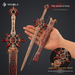 Budai Xi Zong Yunshang's Sword Of Time: Alloy Weapon Model Figurine For Collection, Decoration, And Display_desvips.com