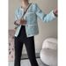 Women's Clothing Short Jacket Women's Niche Design Early Spring _desvips.com