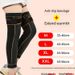 Compression Knee Brace With Adjustable Straps - Breathable Support For Running, Basketball & Gym - Extra-Long Knee Sleeve_desvips.com