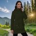 European American Cross-Border Spring And Autumn New Waist-Slimming Hooded Jacket For Women Versatile Casual Top_desvips.com