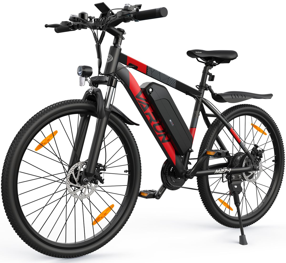VARUN M27-1 Electric Mountain Bike 250W 48V13AH 27.5" With 21-Speed Gear_desvips.com