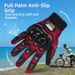 Men's Motorcycle Riding Gloves, Racing Motorcycle Gloves, All Season Rider Gloves, Anti Slip, Breathable Summer Gloves_desvips.com