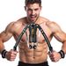 Adjustable Arm Trainer - Home Chest Expander, 22-440 Pounds Resistance, Used For Chest And Arm Muscle Training, Physical Exercise, Fitness_desvips.com