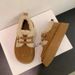 Women's 2024 New Winter And Warm Women's Shoes With Plush Fabric, Internet Famous Super Hot Cotton Shoes, Thick Soled_desvips.com