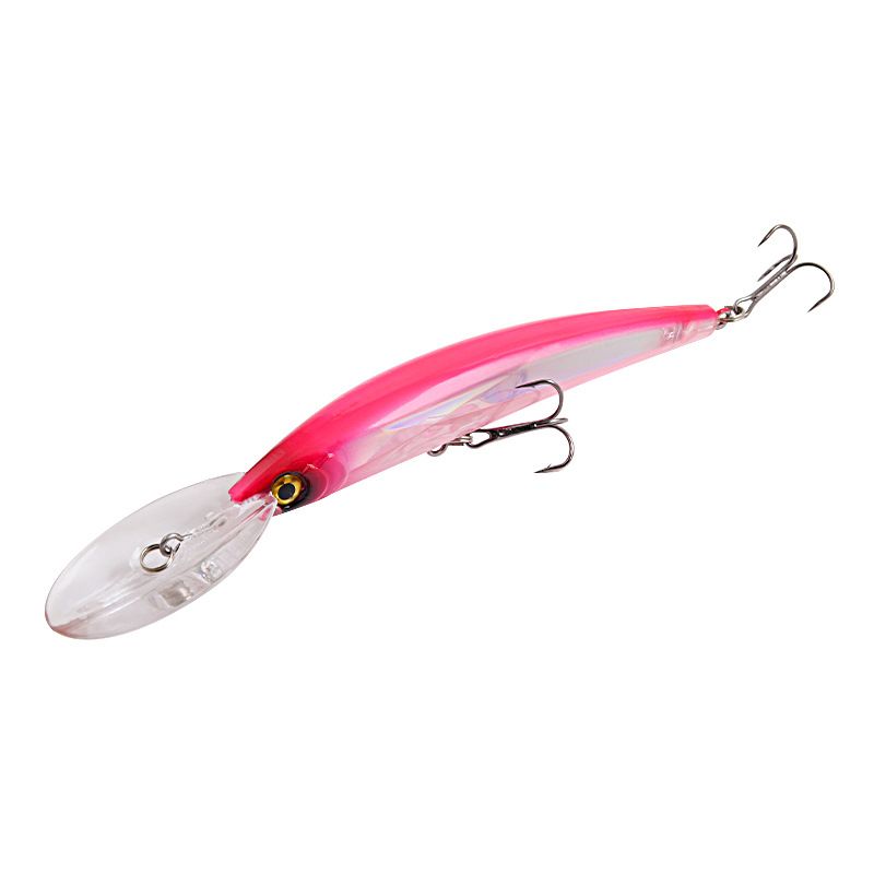 Lure Bait Long Tongue Board Long Throw Floating Minnow 20cm23g With Ring Beads + Enhanced Three Hooks Sea Fishing Simulation Hard Bait_desvips.com