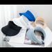 Sun UV Protection, Sunshade For Women, Summer Outdoor Sports Face-Shielding Wide Brim Visor Hat_desvips.com