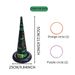 Inflatable Witch Hat Ring Toss Game Halloween Party Activity With 3 PVC Hats Hoops Spooky Fun For Kids Adults_desvips.com