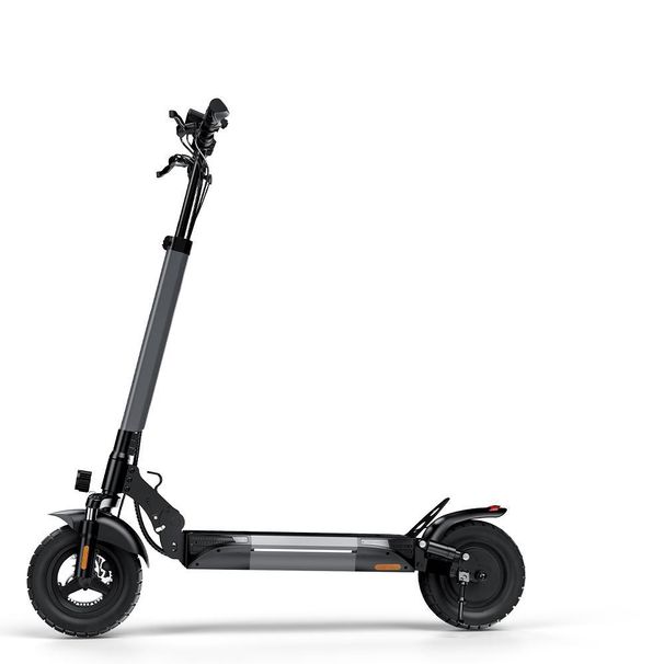 IScooter W9 Electric Scooter 10 Inch 1000W 48V14Ah 35-45km Range 45km/h Max Speed Off Road Tires Rear Drive Dual Disc Brakes_desvips.com