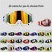 100% Off-Road Goggles Ski Motorcycle Riding Protective Unisex Outdoor Windproof Sandproof Large Frame Glasses_desvips.com