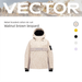 VECTOR Playable Expandable Suit Women Pullover Hoodie Warm Waterproof Single And Double Board Jacket Pants Men Ski_desvips.com