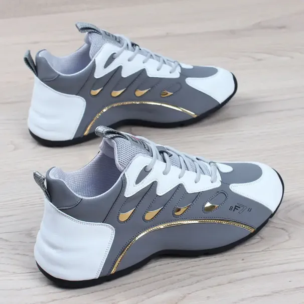 Men New Fashion Casual For Light Breathable Vulcanize Shoes High Quality Soft Leather Sneakers Zapatillas De Mujer_desvips.com