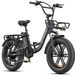 ENGWE Electric Bicycle Is Equipped With A 48V 13Ah Power Supply, 20*4.0-inch Wheels, A 7-speed Gearbox, And A Range Of 120 Kilometers. (L20 Black)_desvips.com