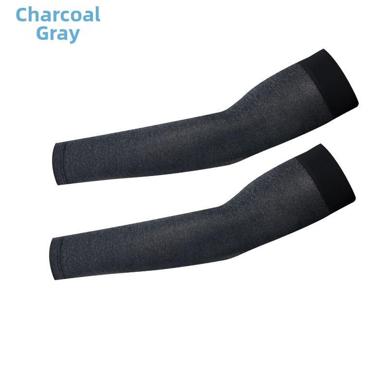 Ice Silk Arm Sleeves For Men Summer Sun Protection UV Protection Cycling Arm Protectors Quick Drying Non Slip Outdoor Fishing_desvips.com