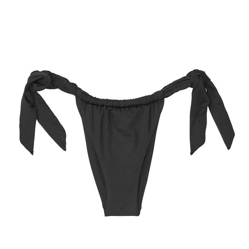 Sexy European And American Bikini Bottoms Women's Swimsuit Swim Shorts Cross-Border Dropshipping Tie Ultra-Small Pants_desvips.com