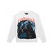 Doberman Print Heavy Cotton Unisex High Street Crew Neck Long Sleeve Sweatshirt_desvips.com