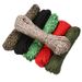 4mm Seven-core Paracord Outdoor Survival Climbing Hand-woven Wrist Strap 550lb Wear-resistant Colorful Rope_desvips.com