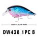 New 6 Colors 8cm Fishing Rock Bionic 10.5G16G Hard Bait DW438 Lure Rod Hot Sale_desvips.com
