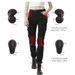 Motorcycle Riding Pants Motorcycle Jeans Slim Fit With CE Knee Hip Removable Protector Women's Armor_desvips.com