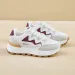 Free Shipping Design Women's Versatile Flat Durable Sports Breathable And Casual Student Anti-slip Running Shoes_desvips.com