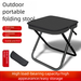Small Portable Ultra-light Travel Handbag Fishing Camping Chair Handbag-style Folding Stool For Queuing_desvips.com