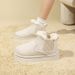 Snow Boots Women's 2025 New Velvet Winter Fashion One-pedal Short Boots Cotton Shoes_desvips.com