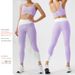 Women's Active Sets Environmentally Friendly Recycled Fabric Ribbed Beautiful Back Yoga Suit High Waist Hip Lift Peach Hip Running Fitness Clothes_desvips.com