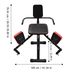 Merach Hip Abductor Machine, Adjustable Glute & Thigh Trainer For Home Gym, Butt Lifting & Hip Sculpting Workout Equipment_desvips.com
