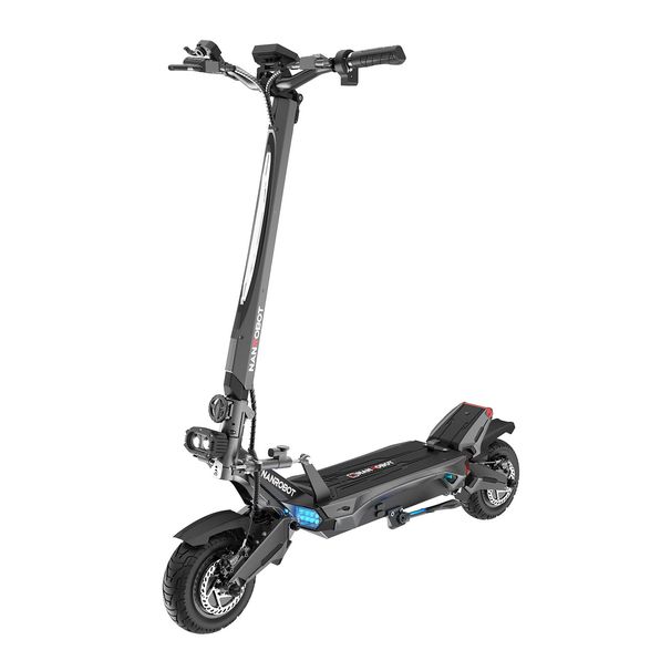 NANROBOT N6 Dual-Motor Electric Scooter, NFC Display, 72V 30Ah Samsung Battery, Steering Damper_desvips.com