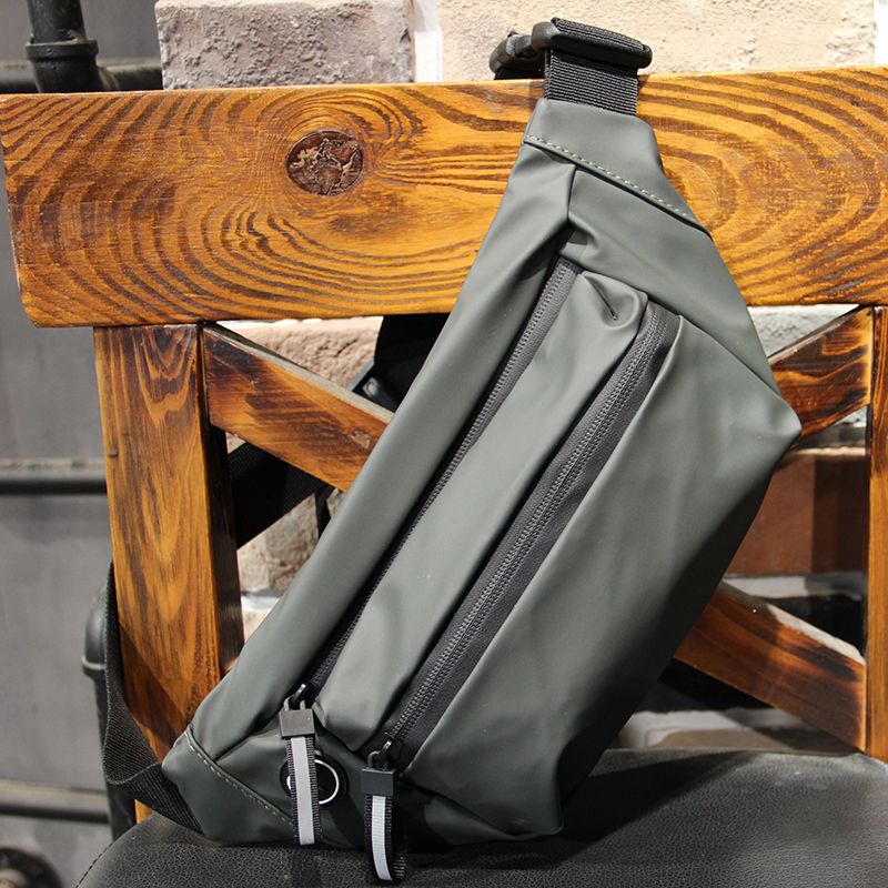 K-style Trendy Waterproof Dead Fly Casual Outdoor Chest Bag_desvips.com