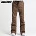 001 Gsousnow Ski Women Snowboard Slim Fit Warm Waterproof Suit Country Equipment Snow Pants Men_desvips.com