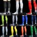 Men's Professional Sports Socks Non Slip Over The Knee Dotted Adhesive Soccer Socks Long Mid Calf_desvips.com