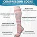 Sports Socks Women's Summer Compression Socks Long Sports Calf Socks For Fitness Running Elastic_desvips.com