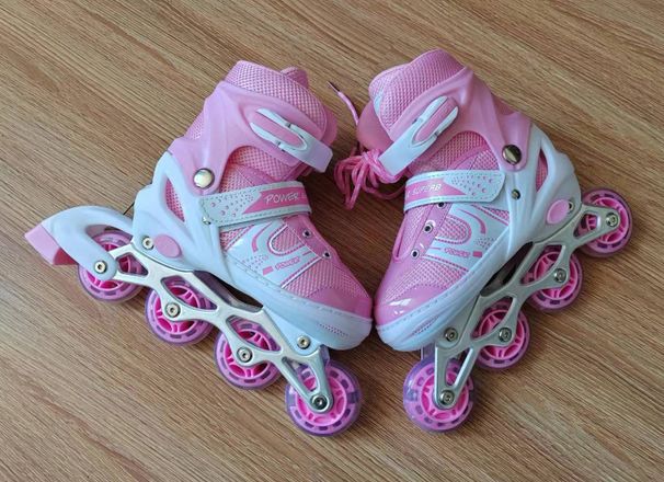 Children's Roller Skates Boys And Girls Four-Wheeled PVC Single Flash Design Adult Sports Outdoor_desvips.com