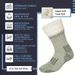 3 Pairs Warm Long Autumn Winter New Wool Socks For Men And Women Comfortable Sock Construction_desvips.com