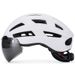 Magnetic Goggles Helmet Unisex Mountain Road Helmet Bicycle Helmet Cycling Helmet_desvips.com