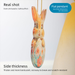 Unique And Stylish Cartoon 2D Acrylic Easter Bunny Car Keychain, Book Bag Accessory, Pendant_desvips.com